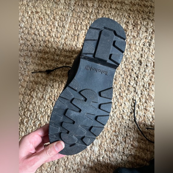 Black Timberlands | womens Size 9 - Picture 4 of 4